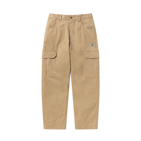OG LABEL CARGO PANTS BEIGE