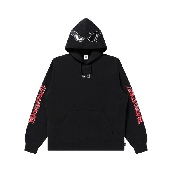 EVIL EYE LOGO HOODIE BLACK