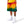Rasta Sweat Shorts Multi