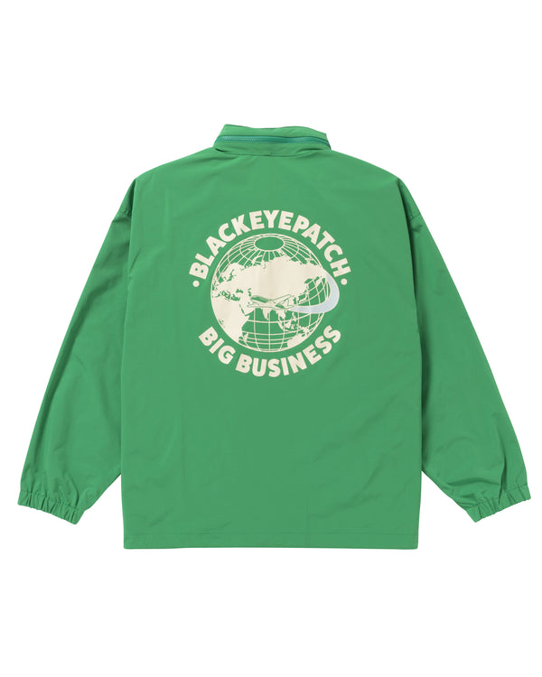 BIG BUSINESS NYLON ANORAK GREEN