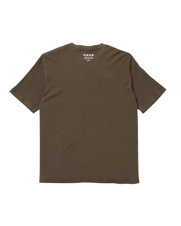 SECOND HOUSE THERMAL TEE OLIVE