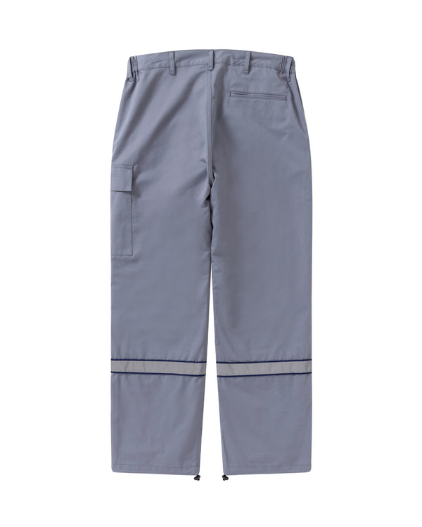 VERTICAL LOGO REFLECTOR WORKPANTS GRAY