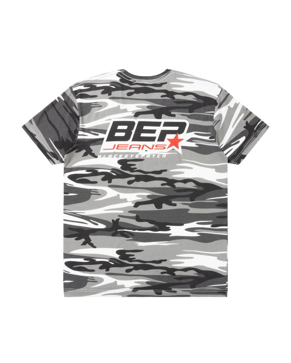 BEP Jeans Camouflage Tee Urban Woodland