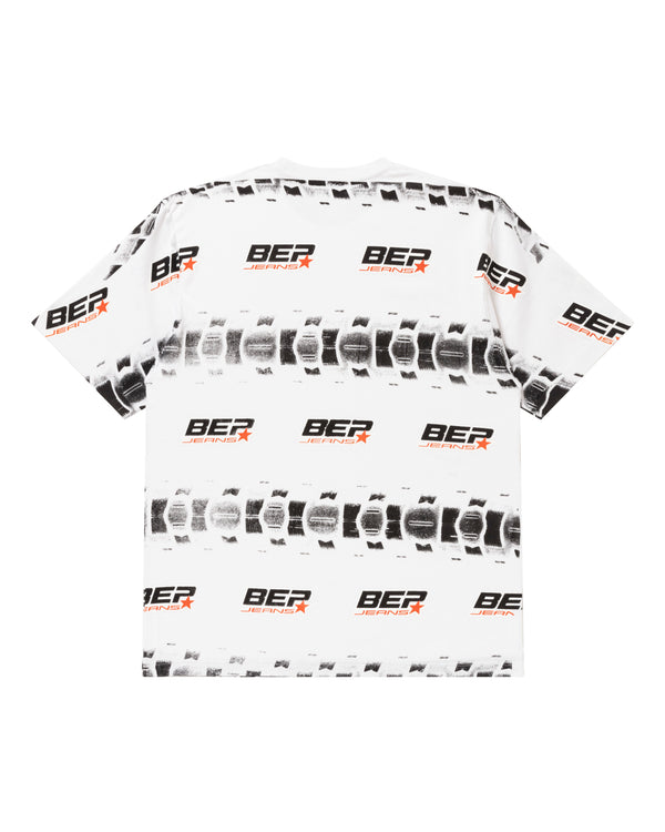 BEP JEAMS Tire Bordered Tee (White)