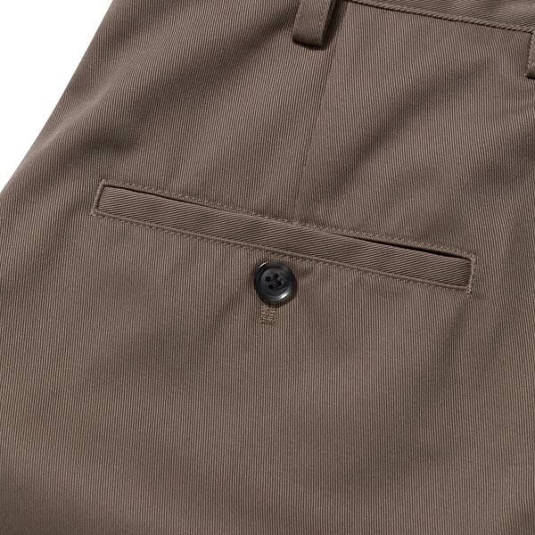 TAILORED CROPPED PANTS, manufactured by sulvam, BROWN.