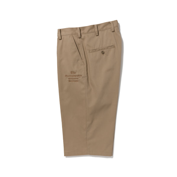 TAILORED CROPPED PANTS, manufactured by sulvam, BEIGE color.