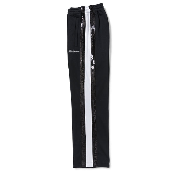 SPANGLED JERSEY PANTS BLACK