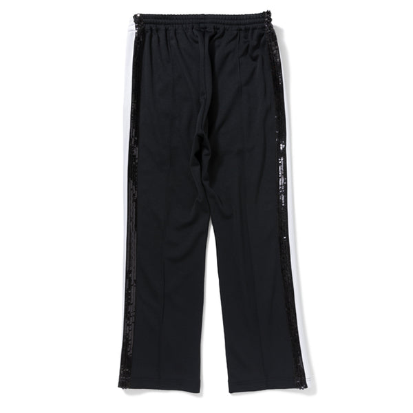SPANGLED JERSEY PANTS BLACK