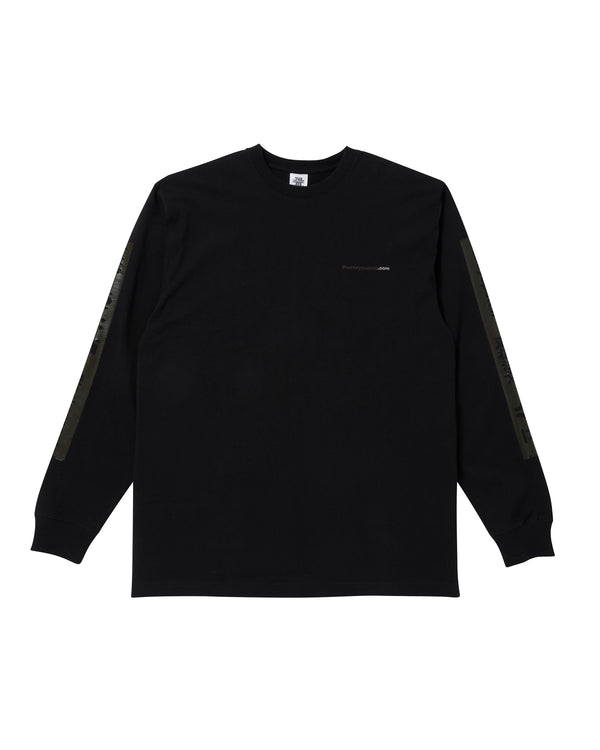 HANDLE WITH CARE L/S TEE BLACK
