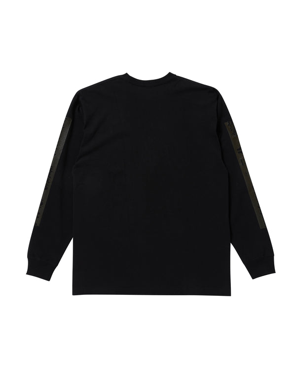 HANDLE WITH CARE L/S TEE BLACK