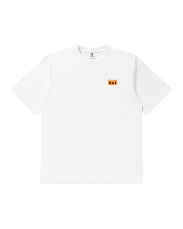 Hot Label T-Shirt (White)