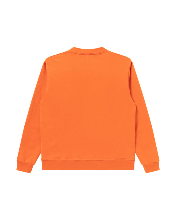 OG LABEL DYED CARDIGAN ORANGE