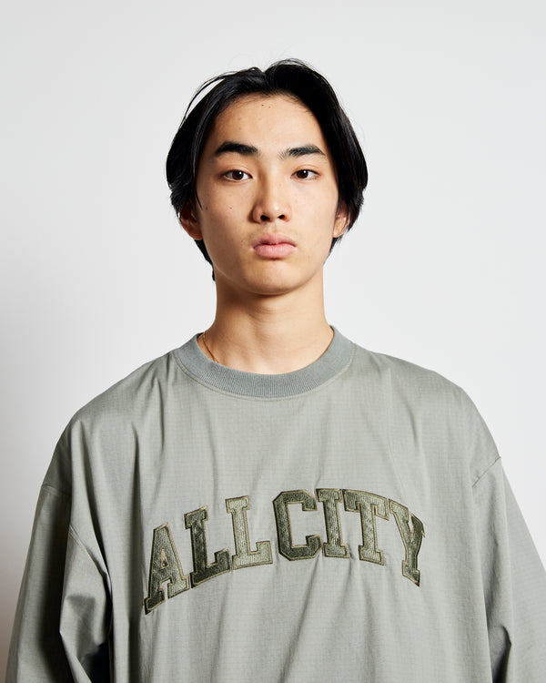 ALL CITY PULLOVER CREW KHAKI